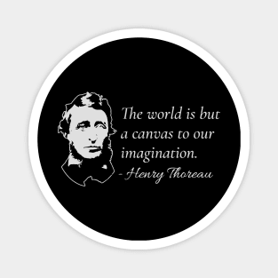 Henry David Thoreau Quote Magnet